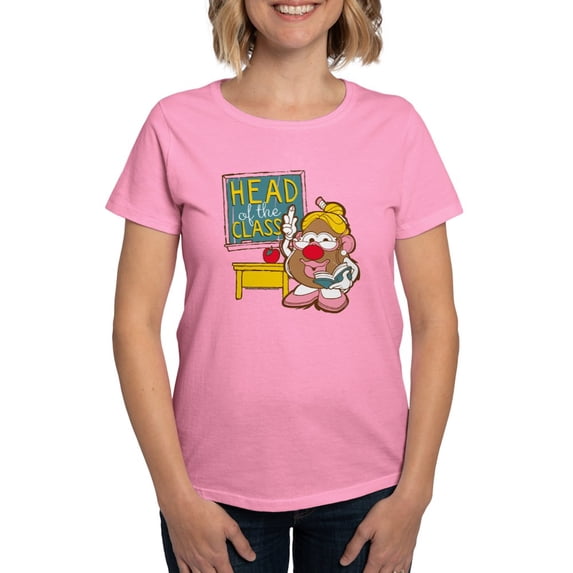 CafePress - Mrs. Potato Head Of Class Women's Classic T Shirt - Women's Traditional Fit Dark T-Shirt