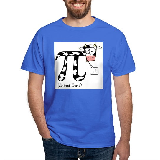 CafePress - Mu Tant Cow Pi T Shirt - Men's Classic Cotton T-Shirts