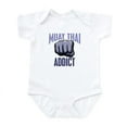 thumbnail image 1 of CafePress - Muay Thai Addict Infant Bodysuit - Baby Light Bodysuit, Size Newborn - 24 Months, 1 of 4
