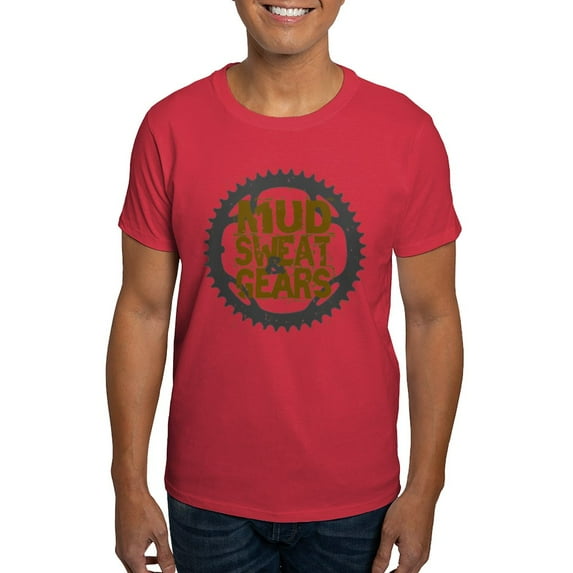 CafePress - Mud, Sweat & Gears Dark T Shirt - Men's Classic Graphic Cotton T-Shirt