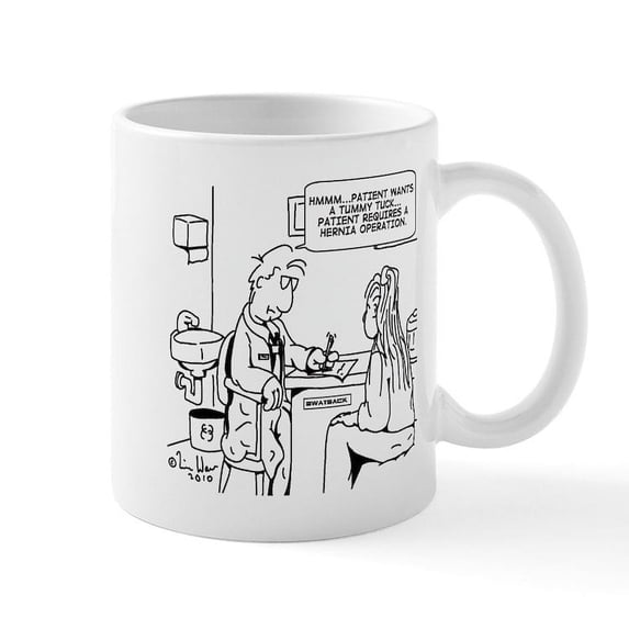 CafePress - Mug - 11 oz Ceramic Mug - Novelty Coffee Tea Cup