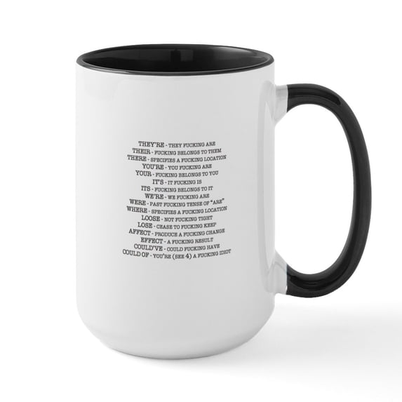 CafePress - Mug - 15 oz Ceramic Large White Novelty Mug