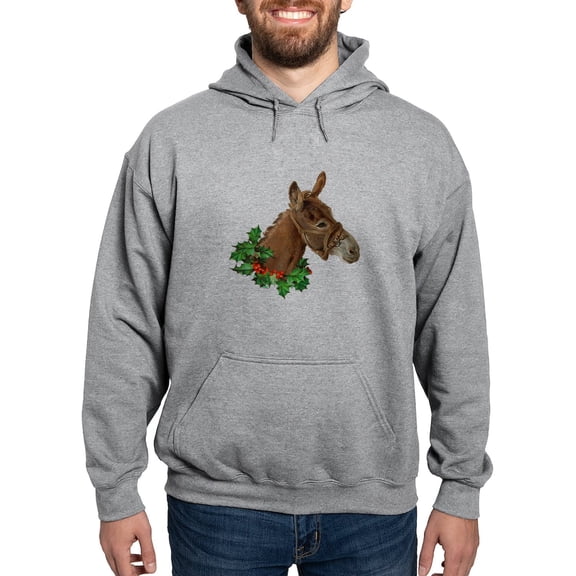 CafePress - Muletide Greetings Sweatshirt - Pullover Hoodie, Hooded Sweatshirt