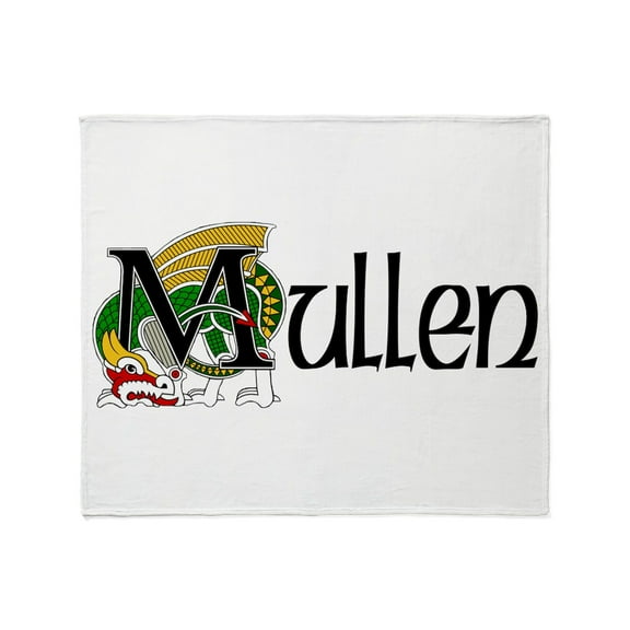 CafePress - Mullen Celtic Dragon Throw Blanket - Soft Fleece Throw Blanket, 50"x60" for All Ages
