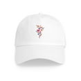 thumbnail image 1 of CafePress - Multi Color Flying Butterflies - Adjustable 100% Brushed Unisex Casual Cotton Baseball Cap, Beige, 1, 1 of 2