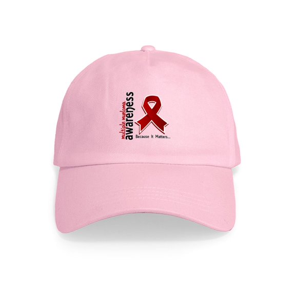 CafePress - Multiple Myeloma Awareness 5 Cap - Adjustable 100% Brushed Unisex Casual Cotton Baseball Cap, Beige, 1