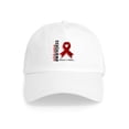thumbnail image 1 of CafePress - Multiple Myeloma Awareness 5 Cap - Adjustable 100% Brushed Unisex Casual Cotton Baseball Cap, Beige, 1, 1 of 2