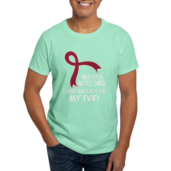 CafePress - Multiple Myeloma For Dad T Shirt - Men's Classic Graphic Cotton T-Shirt