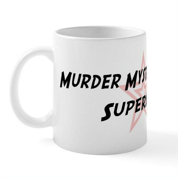 CafePress - Murder Mystery Games Supersta Mug - 11 oz Ceramic Mug - Novelty Coffee Tea Cup