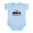 thumbnail image 1 of CafePress - Murica! Bald Eagle Body Suit - Baby Light Bodysuit, Size Newborn - 24 Months, 1 of 4