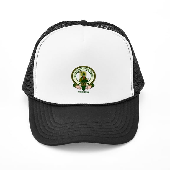 CafePress - Murphy Clan Motto - Adjustable Unisex Printed Trucker Hat with Mesh Back