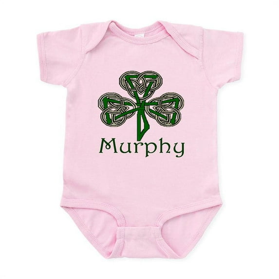 CafePress - Murphy Shamrock Infant Bodysuit - Baby Light Bodysuit, Size Newborn - 24 Months