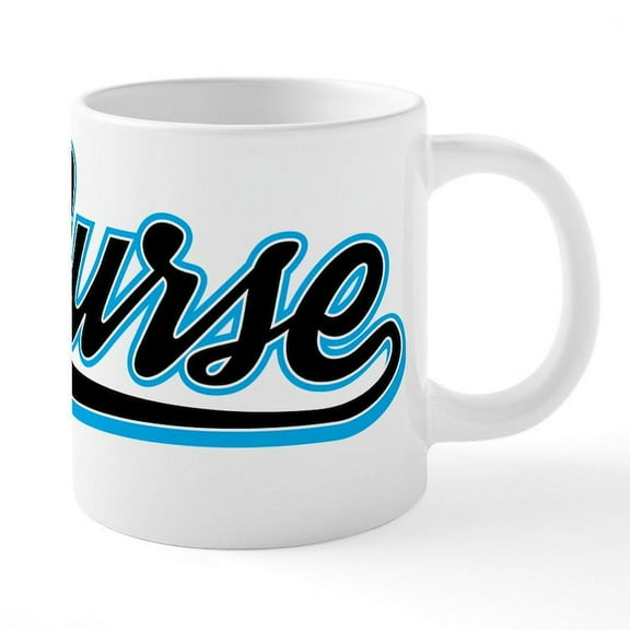 CafePress - Murse Baseball - 20 Oz White Ceramic Mega Mug