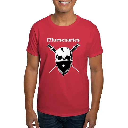 CafePress - Mursenaries For Dark Backgrounds T Shirt - Men's Classic Cotton T-Shirts