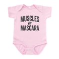thumbnail image 1 of CafePress - Muscles And Mascara Body Suit - Baby Light Bodysuit, Size Newborn - 24 Months, 1 of 4