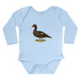 thumbnail image 1 of CafePress - Muscovy Duck Chocolate Body Suit - Long Sleeve Cotton Baby Bodysuit, 1 of 4