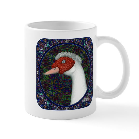 CafePress - Muscovy Duck Head Decorative Mugs - 11 oz Ceramic Mug - Novelty Coffee Tea Cup