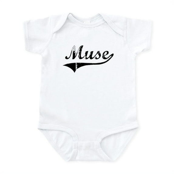 CafePress - Muse (Vintage) Infant Bodysuit - Baby Light Bodysuit, Size Newborn - 24 Months