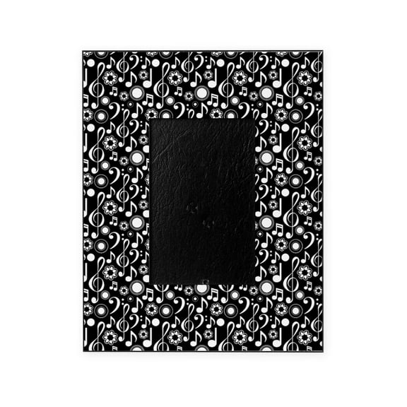 CafePress - Music Notes And Clefs - Decorative 8x10 Picture Frame