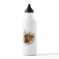 thumbnail image 1 of CafePress - Music Speaks Cello Stainless Water Bottle 1 - Stainless Steel Water Bottle, Sports Bottle, 1.0L, 1 of 5