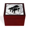 thumbnail image 1 of CafePress - Music Tshirt2 - Keepsake Box, Finished Hardwood Jewelry Box, Velvet Lined Memento Box, 1 of 5