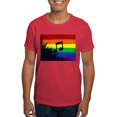 thumbnail image 1 of CafePress - Musical Note Gay Rainbow Art T Shirt - Men's Classic Graphic Cotton T-Shirt, 1 of 4