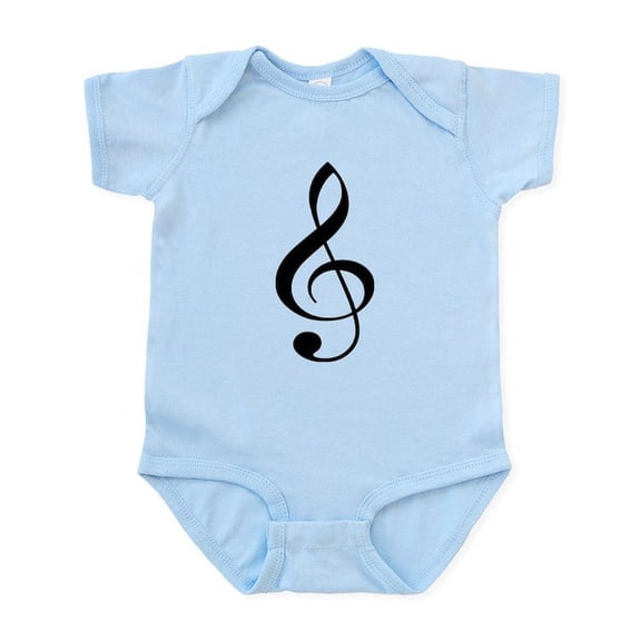 CafePress - Musicality Infant Bodysuit - Baby Light Bodysuit, Size Newborn - 24 Months