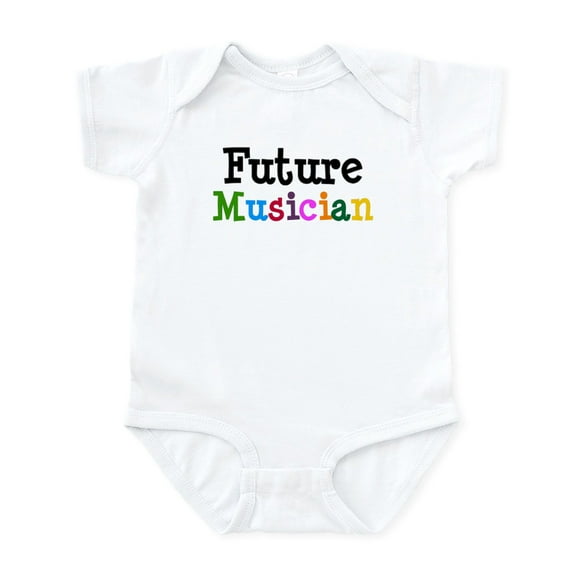 CafePress - Musician Infant Bodysuit - Baby Light Bodysuit, Size Newborn - 24 Months