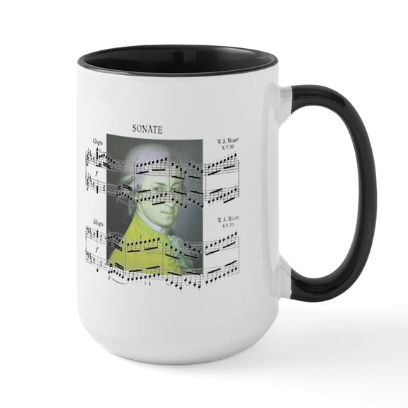 CafePress - Musicians Large Mug - 15 oz Ceramic Large White Novelty Mug
