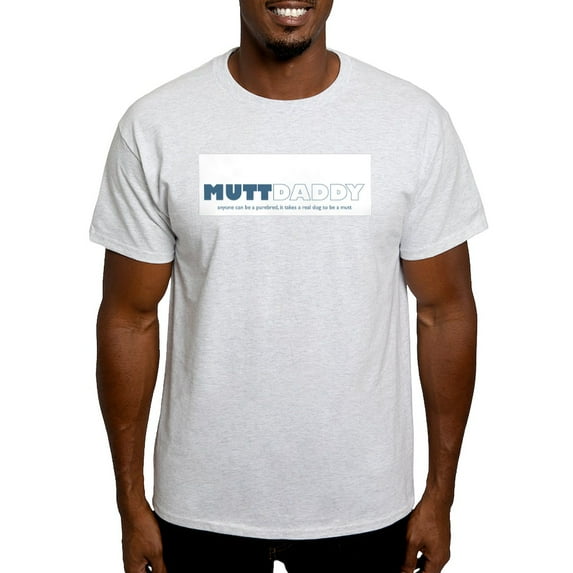 CafePress - Mutt Daddy Light T Shirt - Men's Classic Graphic T-Shirt