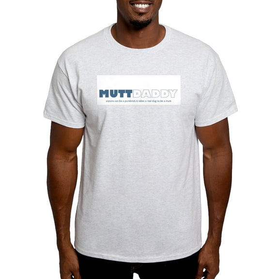 CafePress - Mutt Daddy Light T Shirt - Men's Classic Graphic T-Shirt