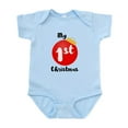 thumbnail image 1 of CafePress - My 1St Christmas Baby Light Bodysuit - Baby Light Bodysuit, Size Newborn - 24 Months, 1 of 4
