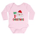 thumbnail image 1 of CafePress - My 1St Christmas Santa Claus Body Suit - Long Sleeve Cotton Baby Bodysuit, 1 of 4