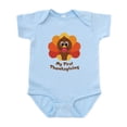 thumbnail image 1 of CafePress - My 1St Thanksgiving Infant Bodysuit - Baby Light Bodysuit, Size Newborn - 24 Months, 1 of 4