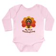 thumbnail image 1 of CafePress - My 1St Thanksgiving Long Sleeve Infant Bodysuit - Long Sleeve Cotton Baby Bodysuit, 1 of 4