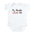 thumbnail image 1 of CafePress - My Abuelo Loves Me Baby Onesie Bodysuit - Baby Light Bodysuit, Size Newborn - 24 Months, 1 of 4