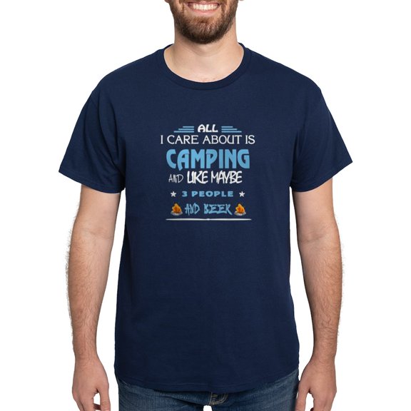CafePress - My Amazing Camping Memories T Shirt T Shirt - Men's Classic Graphic Cotton T-Shirt