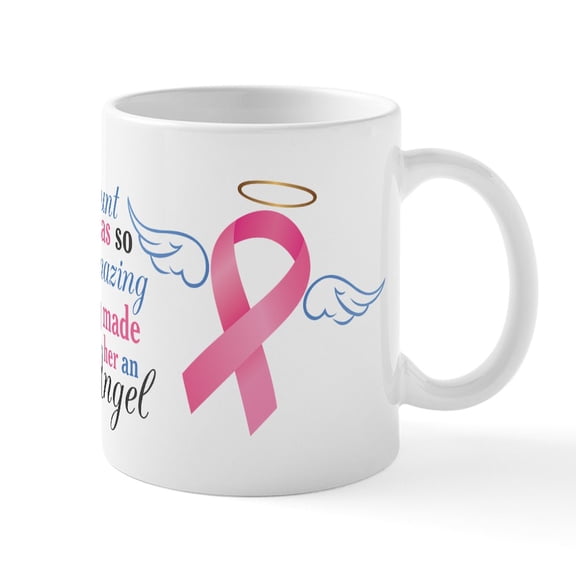 CafePress - My Aunt An Angel Mug - 11 oz Ceramic Mug - Novelty Coffee Tea Cup