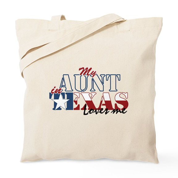 CafePress - My Aunt In TX Tote Bag - Unisex Canvas Tote Bag, Beige, 1-Piece