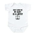 thumbnail image 1 of CafePress - My Aunt Is A Lawyer Body Suit - Baby Light Bodysuit, Size Newborn - 24 Months, 1 of 4