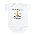 thumbnail image 1 of CafePress - My Aunt Is A Lawyer Body Suit - Baby Light Bodysuit, Size Newborn - 24 Months, 1 of 4