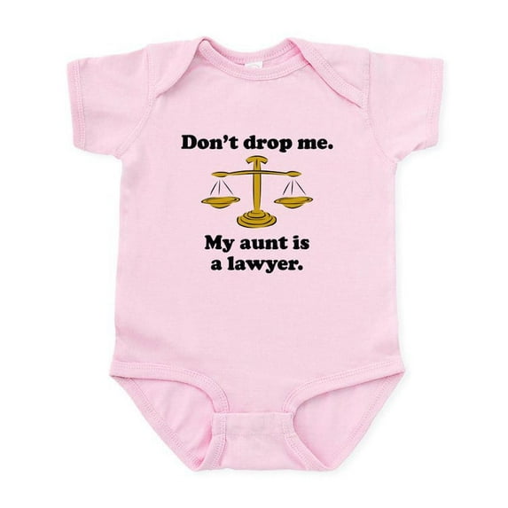 CafePress - My Aunt Is A Lawyer Body Suit - Baby Light Bodysuit, Size Newborn - 24 Months