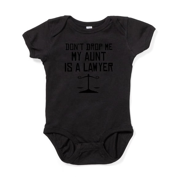 CafePress - My Aunt Is A Lawyer Body Suit - Cute Infant Bodysuit Baby Romper - Size Newborn - 24 Months