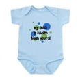 thumbnail image 1 of CafePress - My Aunt Is Cooler Than Yours! Infant Bodysuit - Baby Light Bodysuit, Size Newborn - 24 Months, 1 of 4