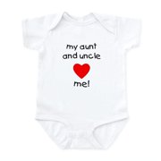 CafePress - My Aunt & Uncle Love Me Infant Bodysuit - Baby Light Bodysuit, Size Newborn - 24 Months