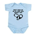 thumbnail image 1 of CafePress - My Aunt Will Arrest You Body Suit - Baby Light Bodysuit, Size Newborn - 24 Months, 1 of 4