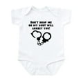 thumbnail image 1 of CafePress - My Aunt Will Arrest You Body Suit - Baby Light Bodysuit, Size Newborn - 24 Months, 1 of 4