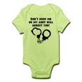 thumbnail image 1 of CafePress - My Aunt Will Arrest You Body Suit - Baby Light Bodysuit, 1 of 1