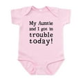 thumbnail image 1 of CafePress - My Auntie And I Got In Trouble Today! (B Body Suit - Baby Light Bodysuit, Size Newborn - 24 Months, 1 of 4