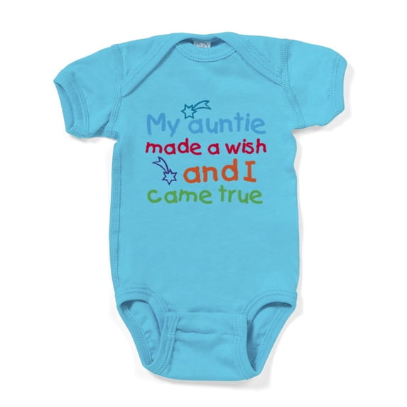 CafePress - My Auntie Made A Wish - Cute Infant Bodysuit Baby Romper
